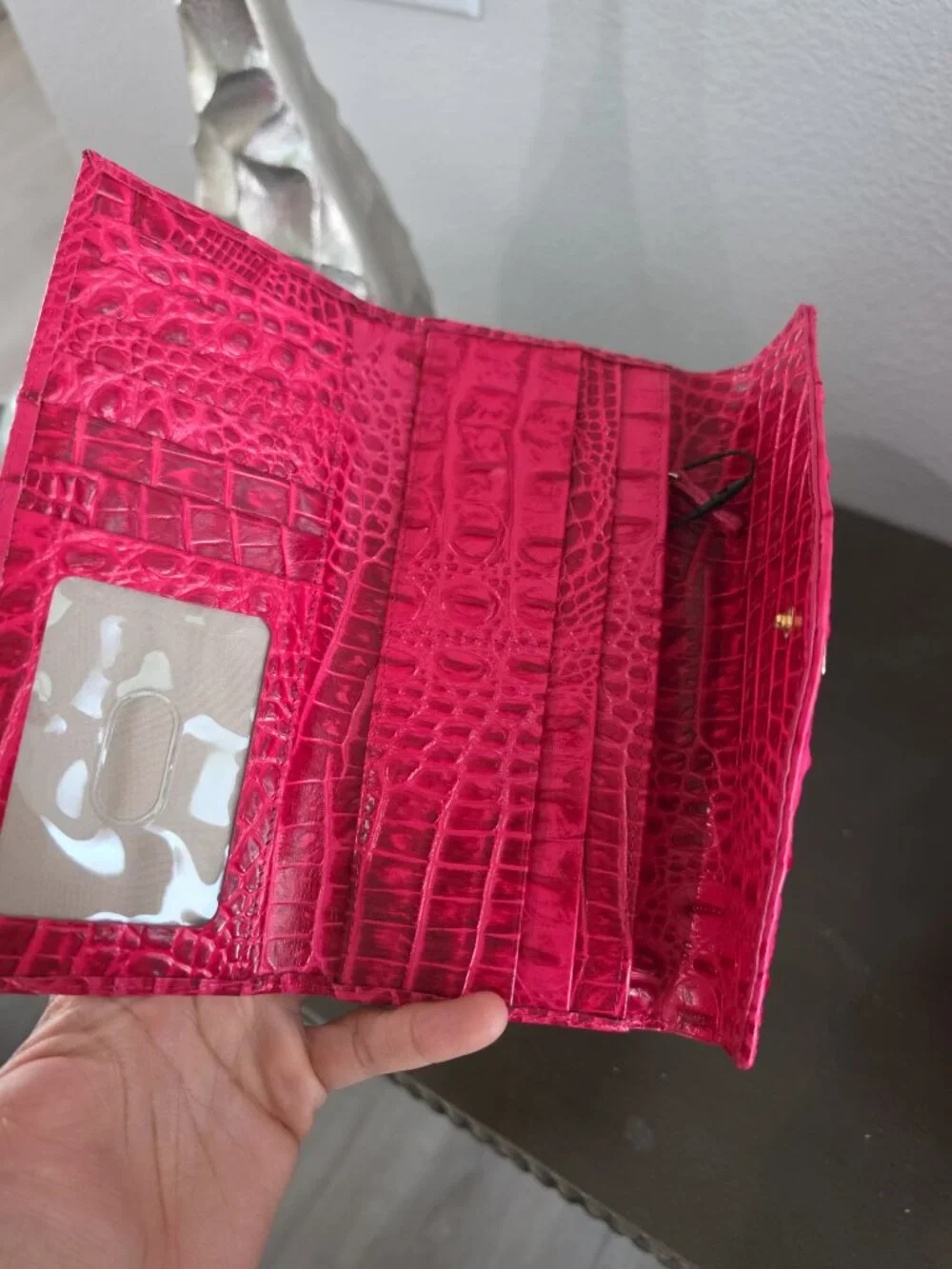 🩷 NEW Brahmin Leather Tote & Matching Wallet - Never Used!